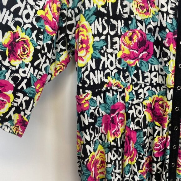 Torrid Betsy Johnson Floral Snap Front Babydoll Dress - Picture 7 of 13